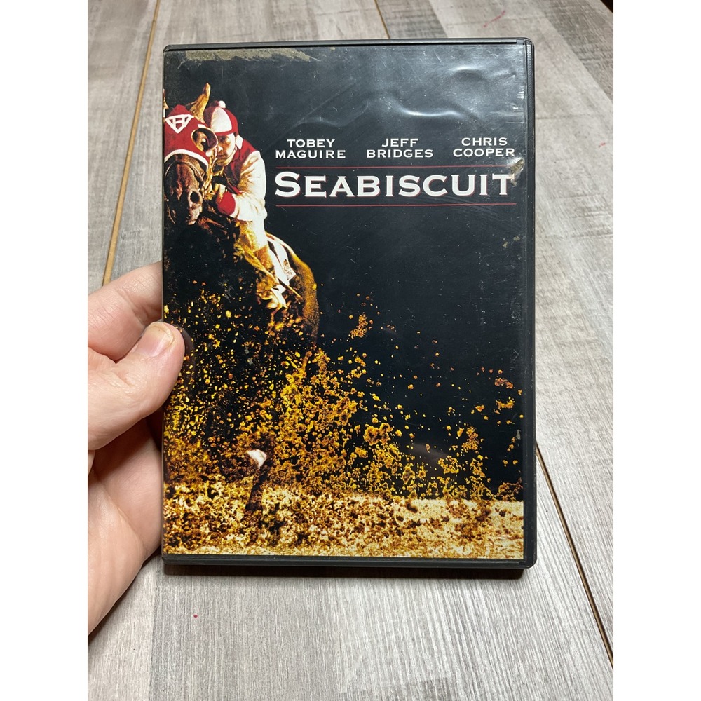 Seabiscuit DVD 2003 Widescreen Tobey Maguire Jeff Bridges Chris Cooper PG-13